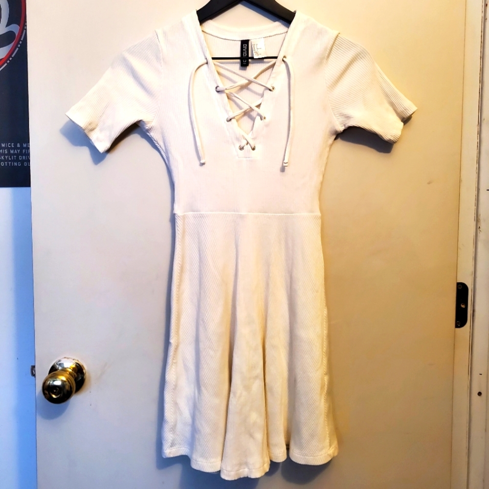 White Mini Dress